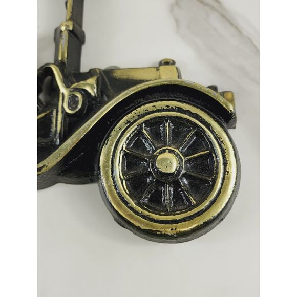 Car Design Wall Decor Plaque Cast Aluminum 14" Made in Japan x2 Vintage - Picture 12 of 16